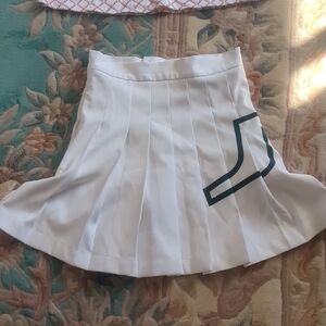 J.Lindeberg White Skirt with Black Accent